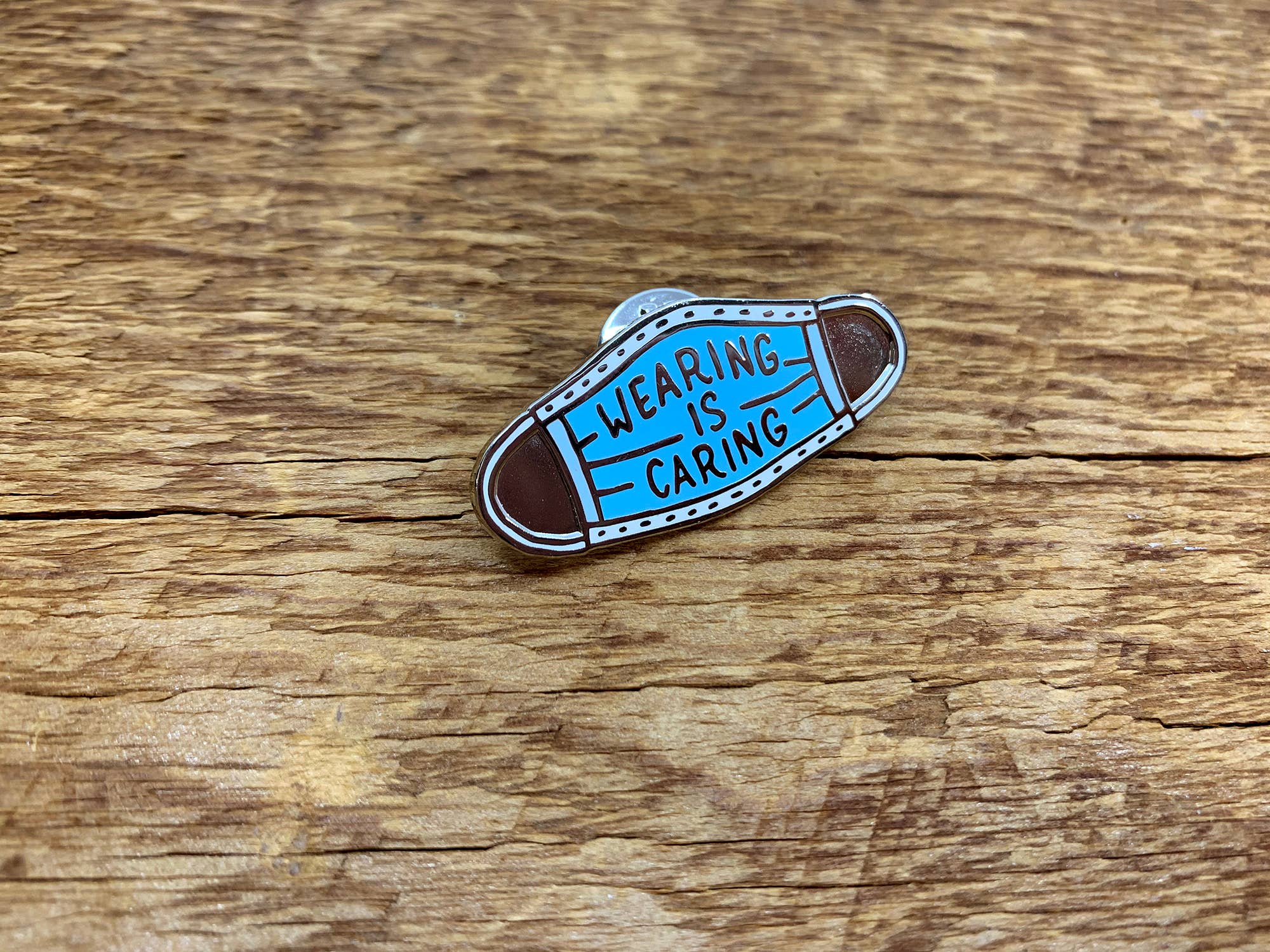 Noteworthy Paper & Press - Wholesale Lapel Pin/Button - Face Mask Enamel Pin4