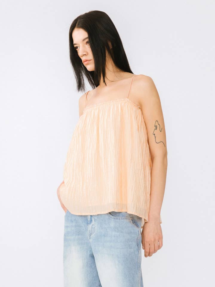 CUBIC - Wholesale Blouse - Women's - Spaghetti Strap A-line Top8