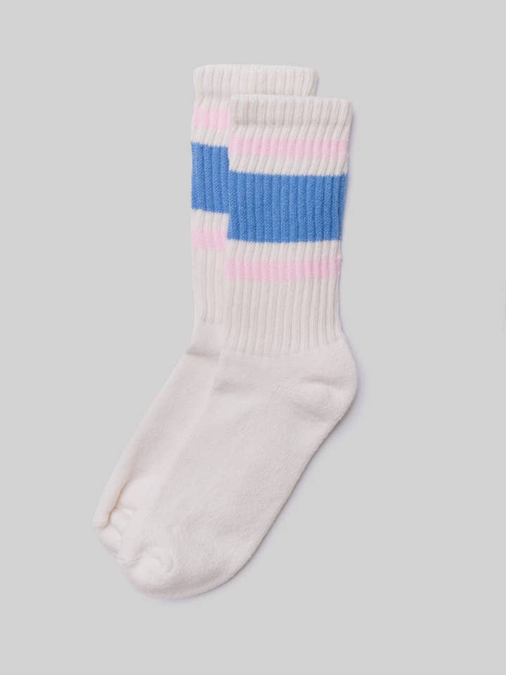American Trench - Wholesale Socks - Unisex - Spring Retro Stripe