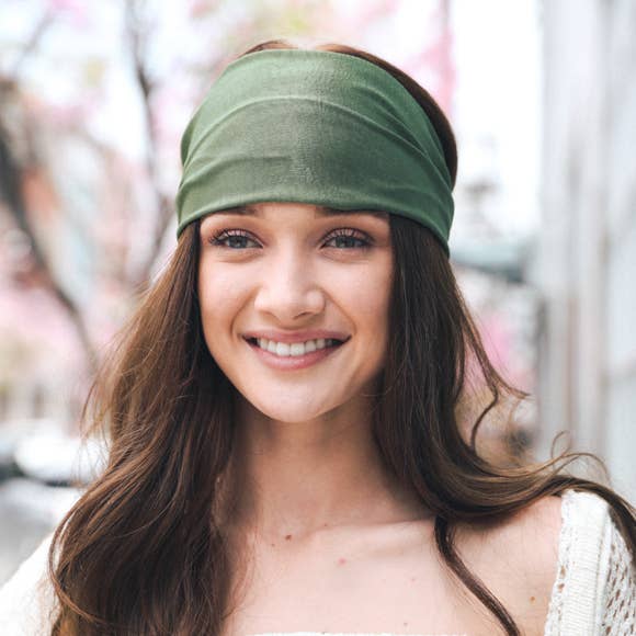 Leto Accessories - Wholesale Fashion Headband - Women's - Comfort Meets Fashion: Wide Elastic Headband in Many Colors