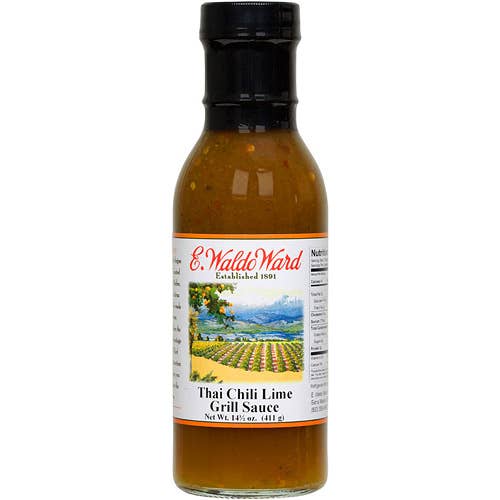 Thai Chili Lime Grill Sauce - 14.5oz. for wholesale by E. Waldo Ward & Son