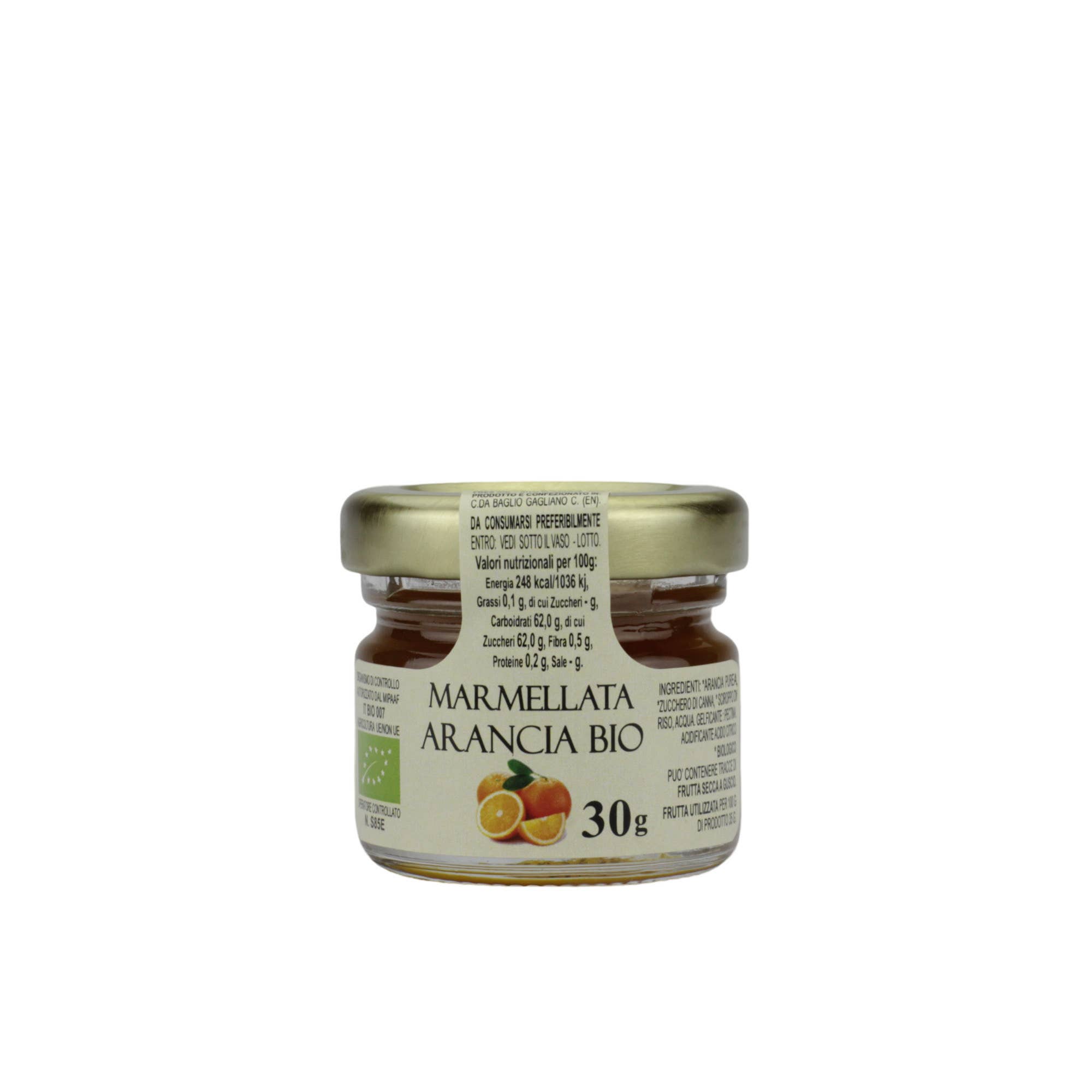 Radici Rosse - Wholesale Jam/Jelly - Organic clementine jam, 30 g