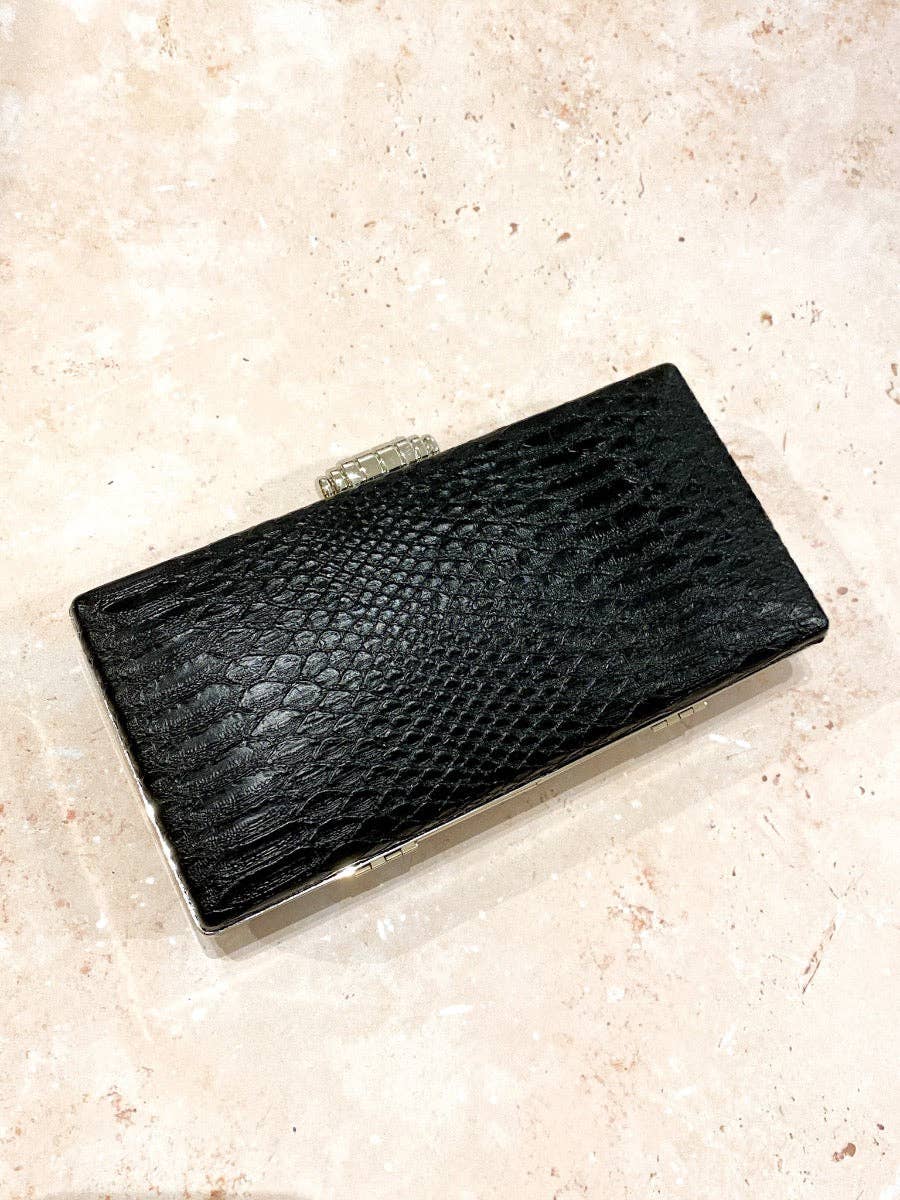 Angels Whisper Accessories - Vente Pochette – femme - Pochette Ciara à effet croco8