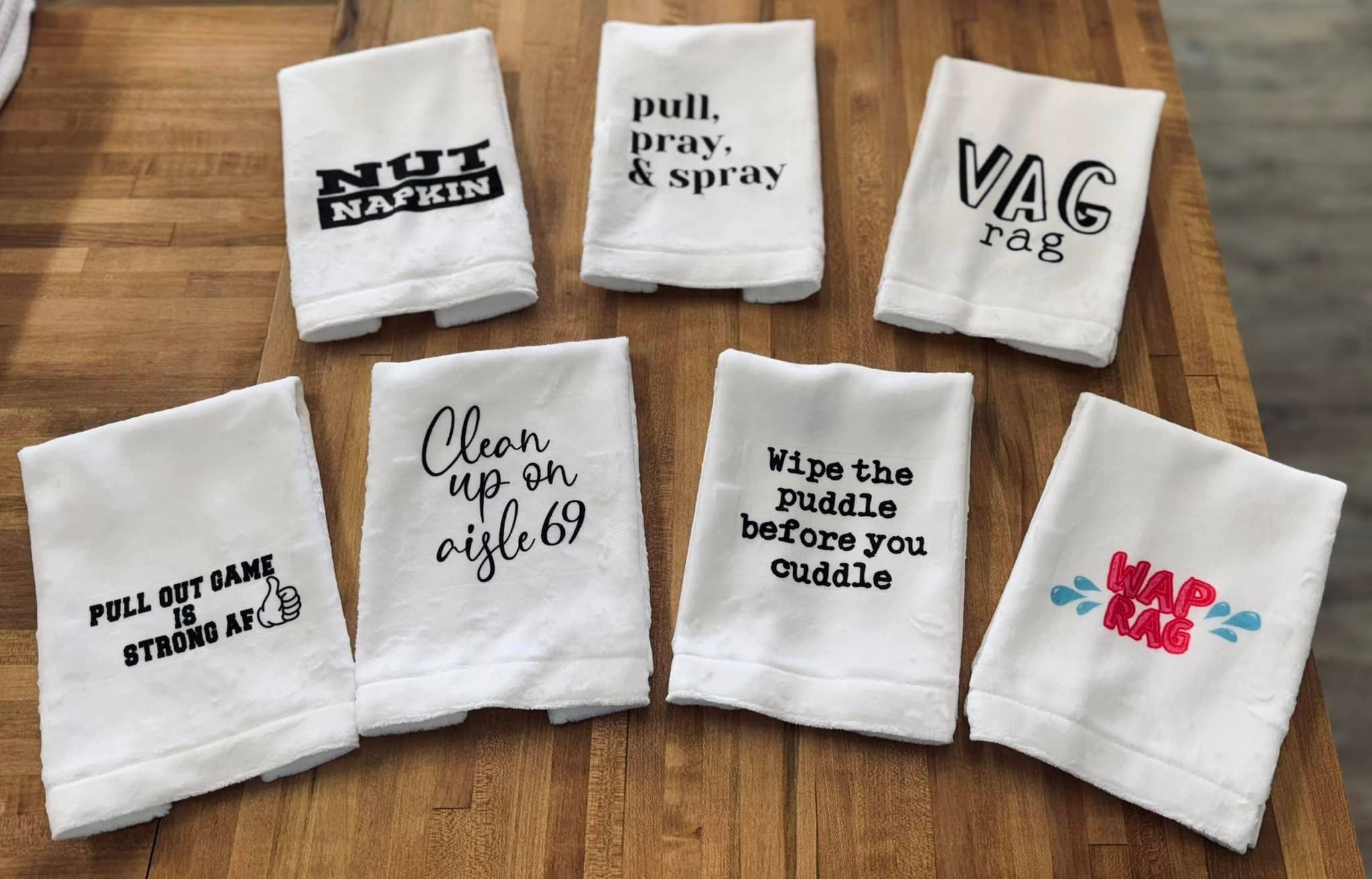 The Tiny Closet - Vendita all'ingrosso Asciugamani per le mani - Asciugamano sexy - asciugamano spiritoso - straccio personale - After Dark - regalo scherzoso3