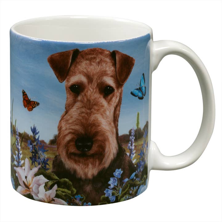Official Store - Wholesale Coffee Mug - Airedale Garden Party Fun Mug