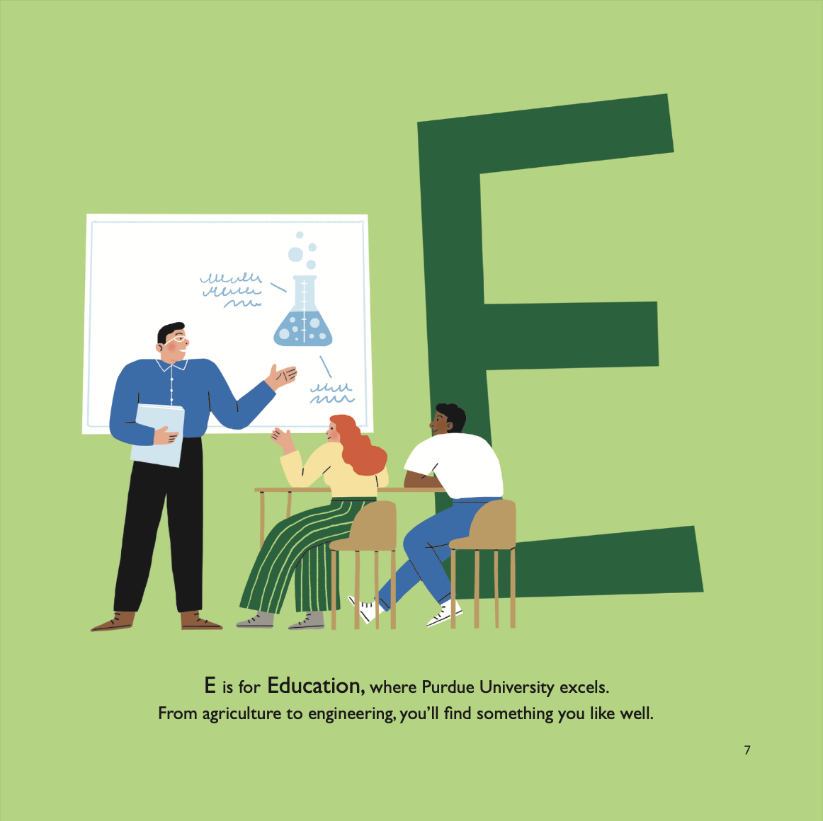 Collegiate ABCs - Wholesale Preschool Book (3-5) - Purdue University A to Z Children’s Book | Boilermakers Gift3