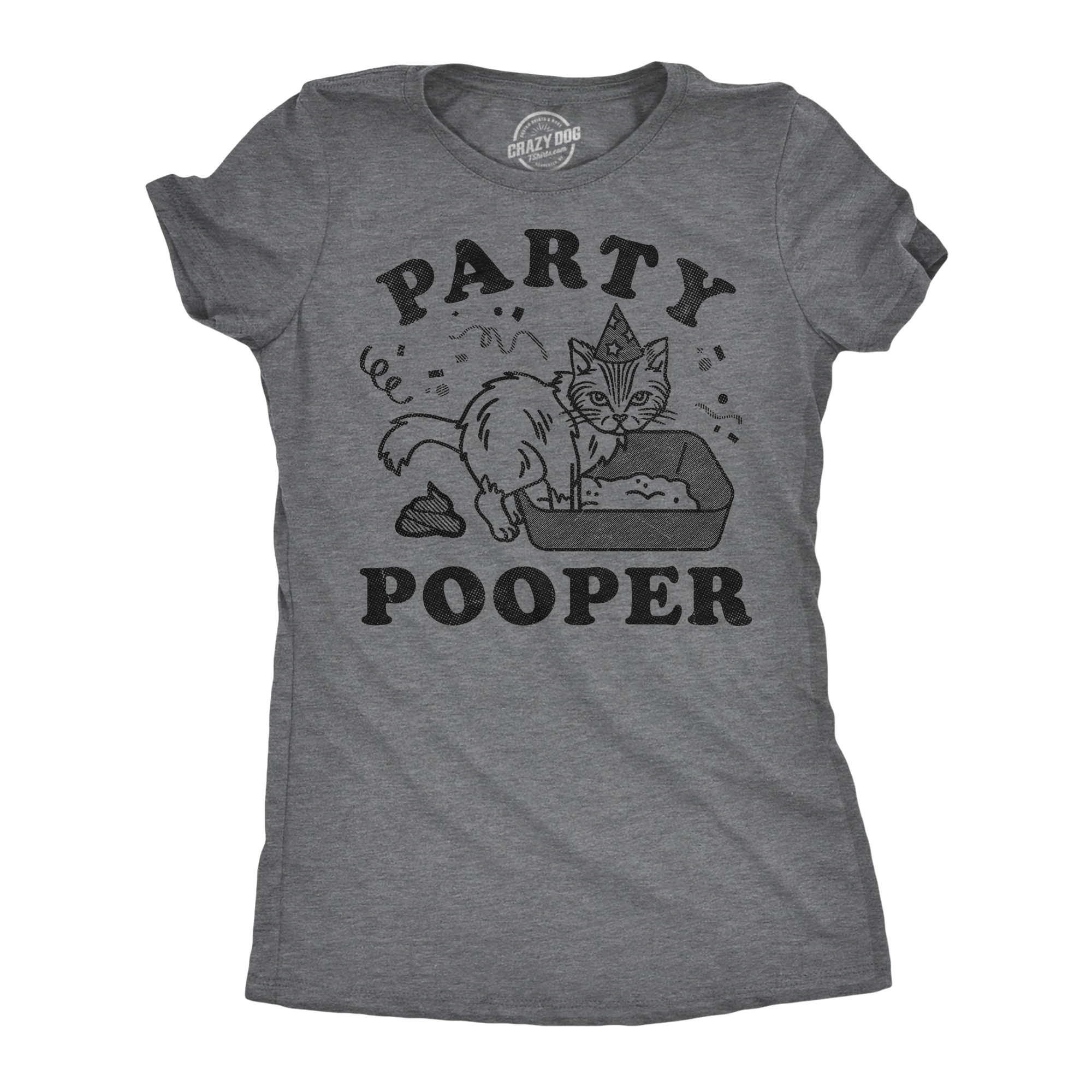 Party Pooper Cat Women's T Shirt for wholesale on Faire0