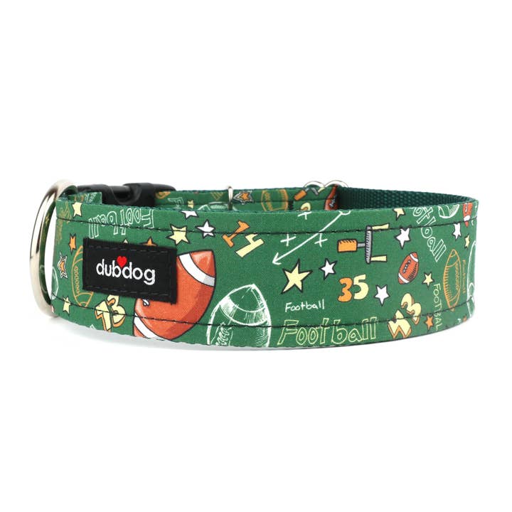 Gameday Dog Collar for wholesale by Dubdog Designs