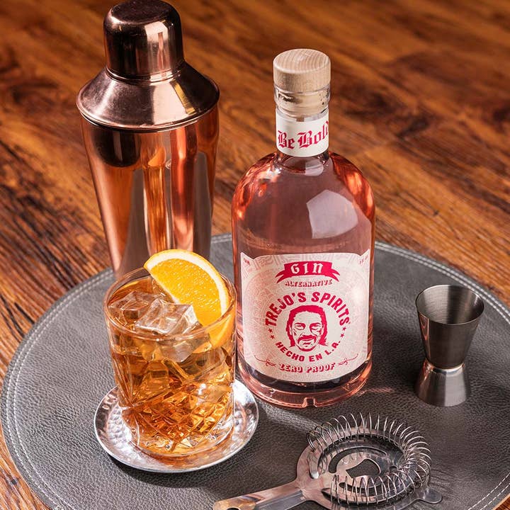 Trejo's Zero Proof Spirits - Wholesale Non-Alcoholic Spirits/Wine/Beer - Trejo's Spirits Zero Proof Pink Gin Alternative (6 Pack)6