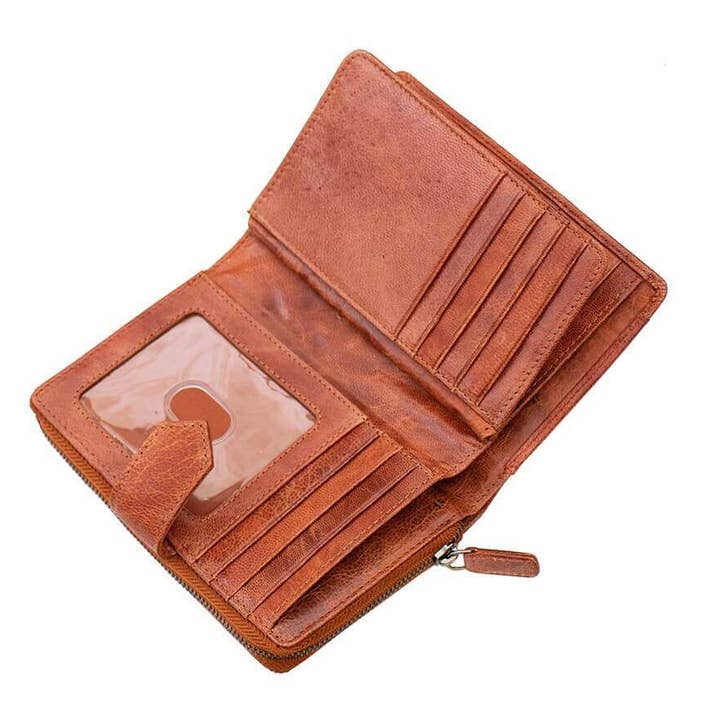 PRIMEHIDE - Wholesale Wallet - Women's - Arizona Leather Bifold Purse - 360225