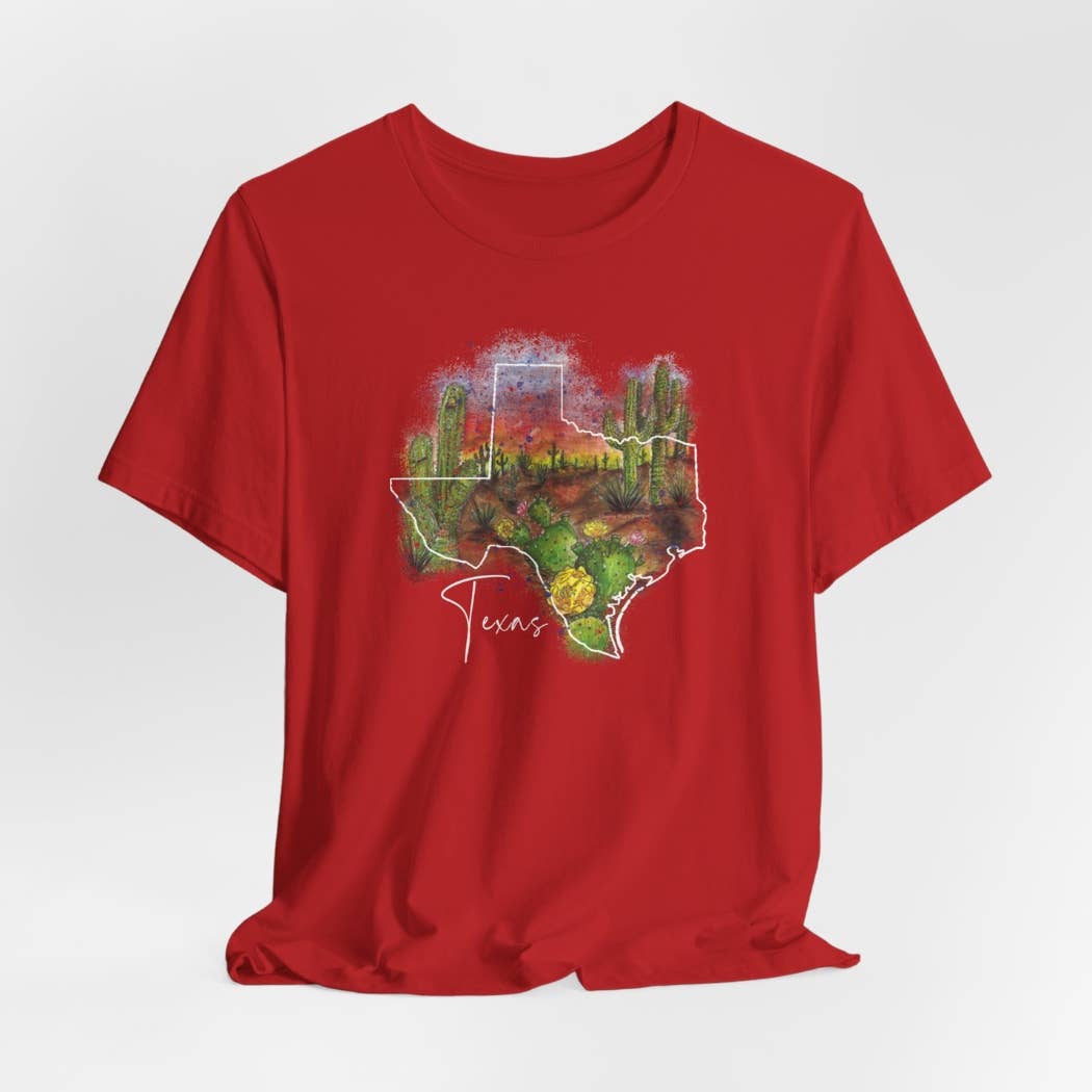 Snorty Morty Designs - Wholesale T-Shirt (Graphic) - Women's - Texas Desert Graphic T-Shirt17