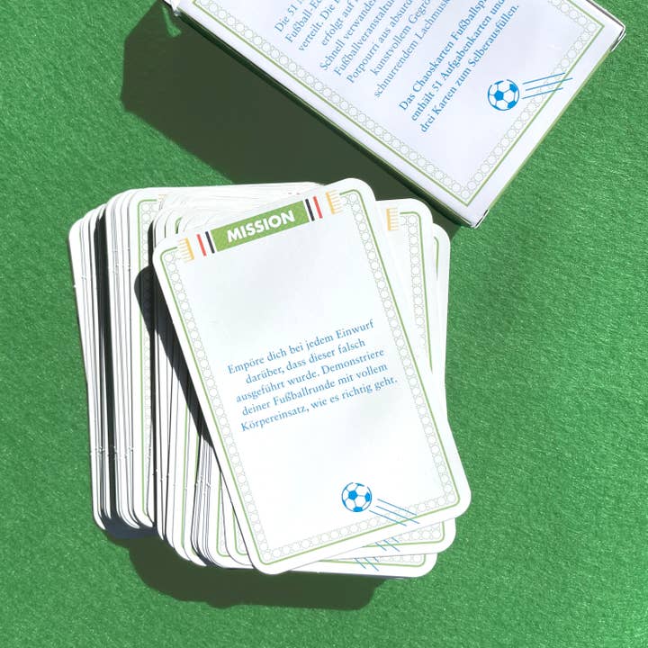 Chaoskarten Partyspiele - Wholesale Card Game - chaos cards soccer game4