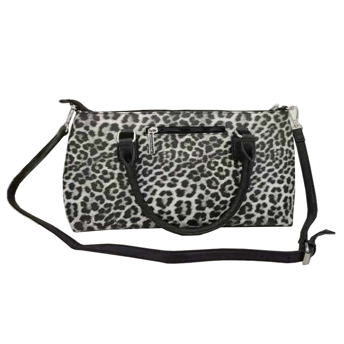 Cool Clutch Pty Ltd - Wholesale Cooler/cooler bag - Emma Cool Clutch (Grey Leopard) 2 Bottle Cooler bag2