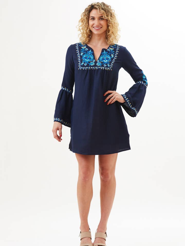Hema Tunic Dress for wholesale by Amita Naithani