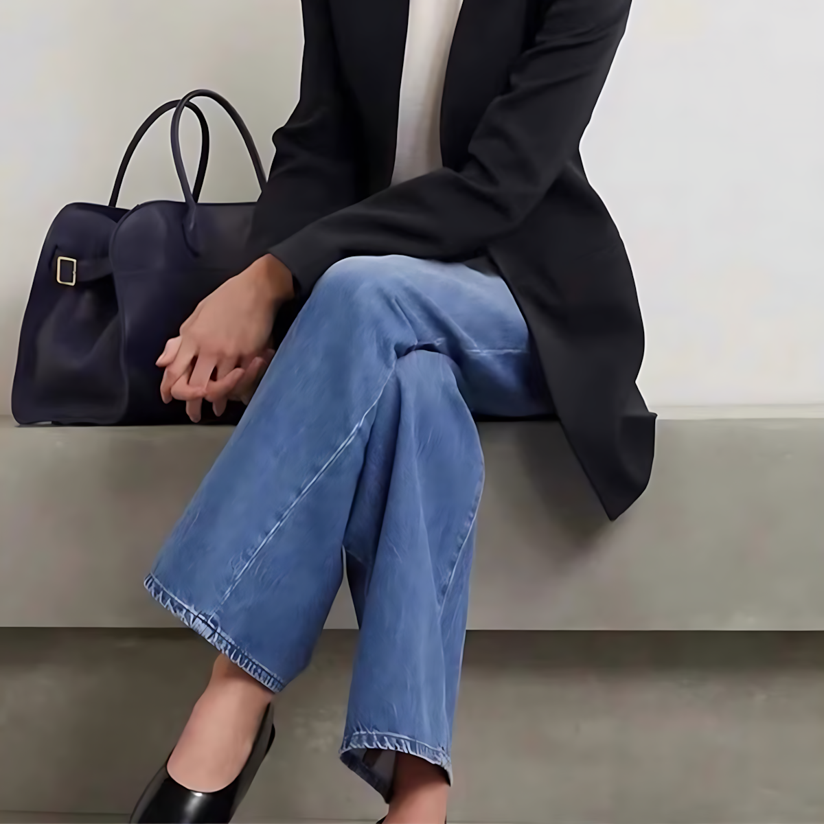 ACCITY - Wholesale Shoulder Bag - Women's - Large Margaux Tote Bag, Work Satchel for Women_CUAB004084