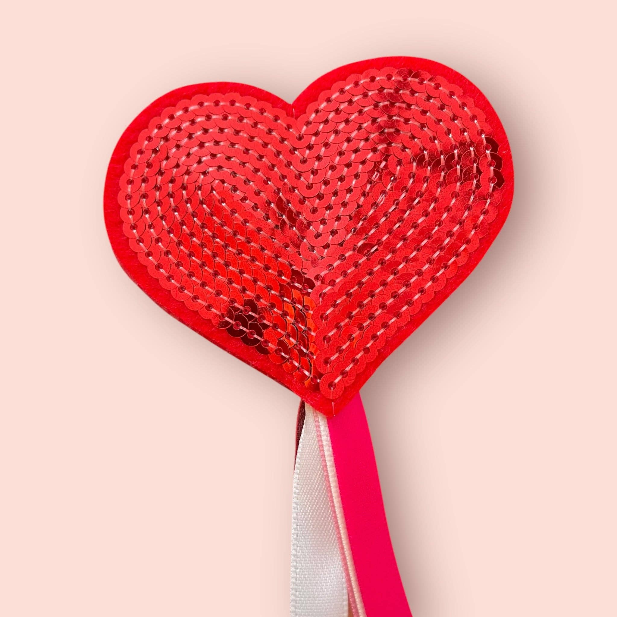 Parker and Kay Collective - Wholesale Toy Wand - Kids - Heart Ribbon Wand2