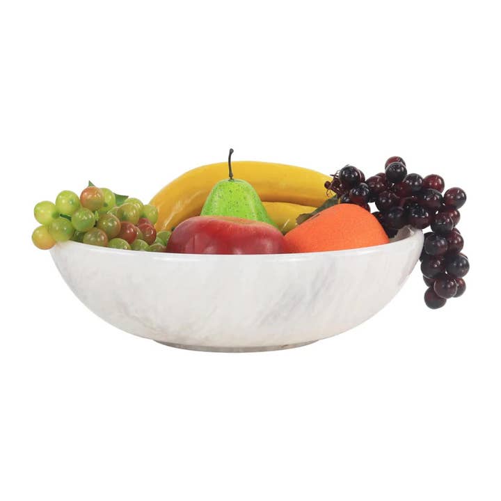 Handgefertigte Marmor-Obstschale, Eleganter Dekorativer Obstkorb für den Großhandel von Radicaln