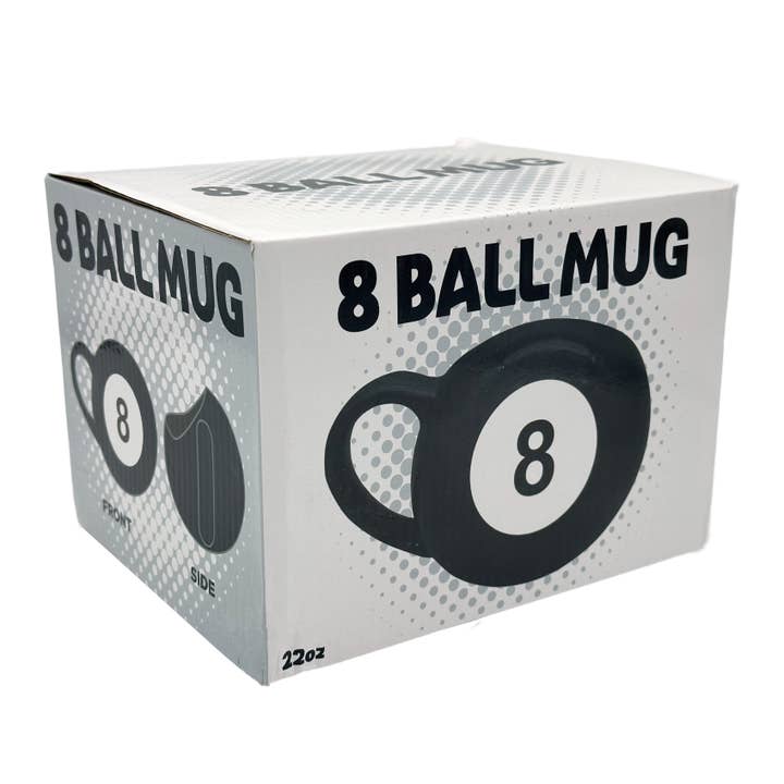 Island Dogs - Wholesale Coffee Mug - Giant 8 Ball Mug