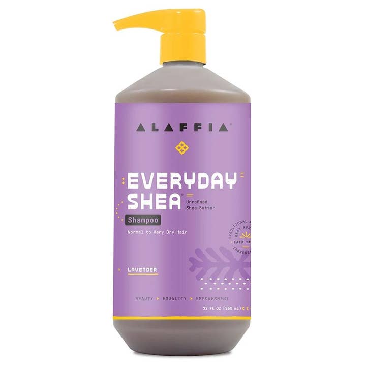 Lavender Shea Shampoo 32 fl. oz. for wholesale by Alaffia