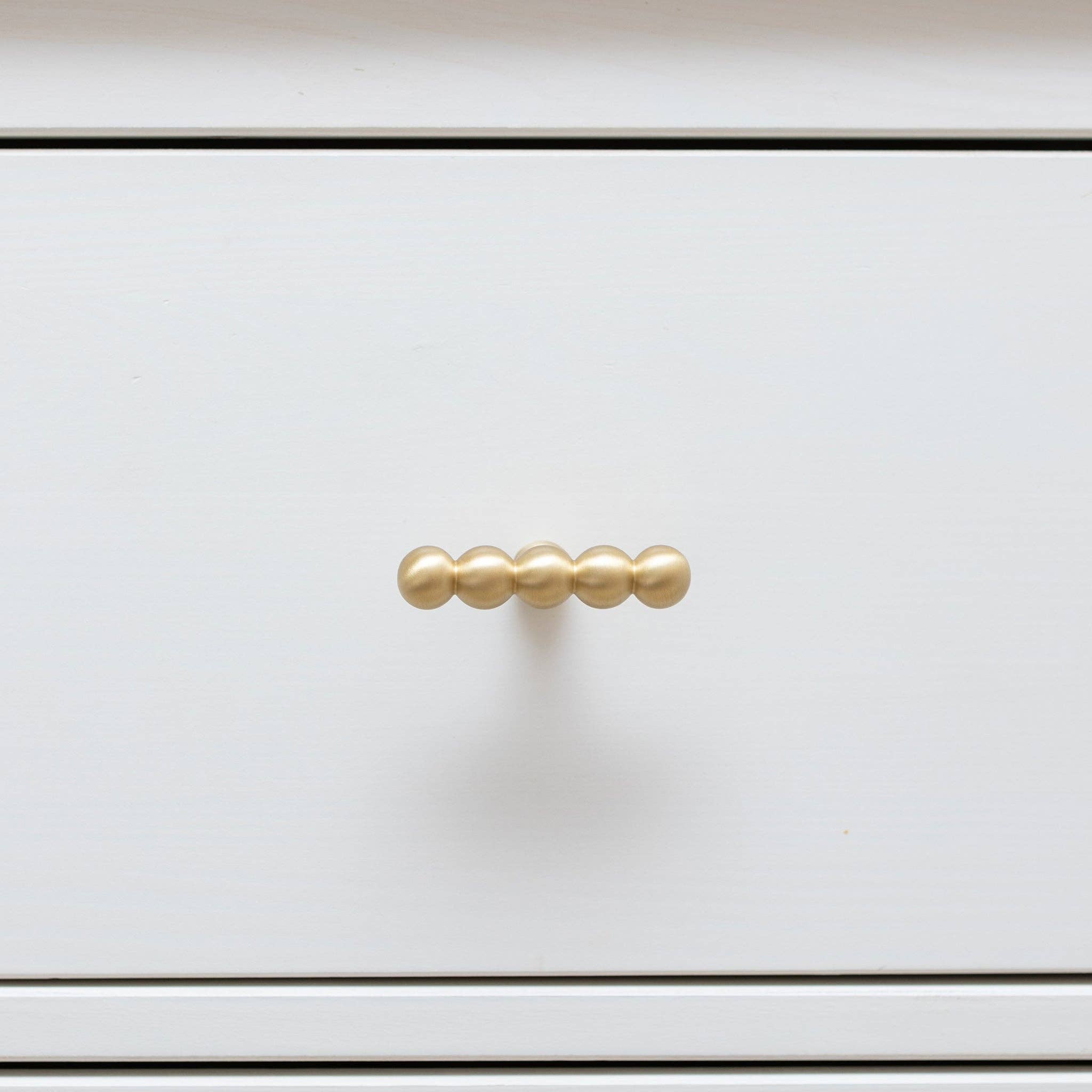 Brass bee – wholesale Knob/pull – Solid Brass Beaded Cabinet Pull Handles & Knobs - Satin Brass Finish12