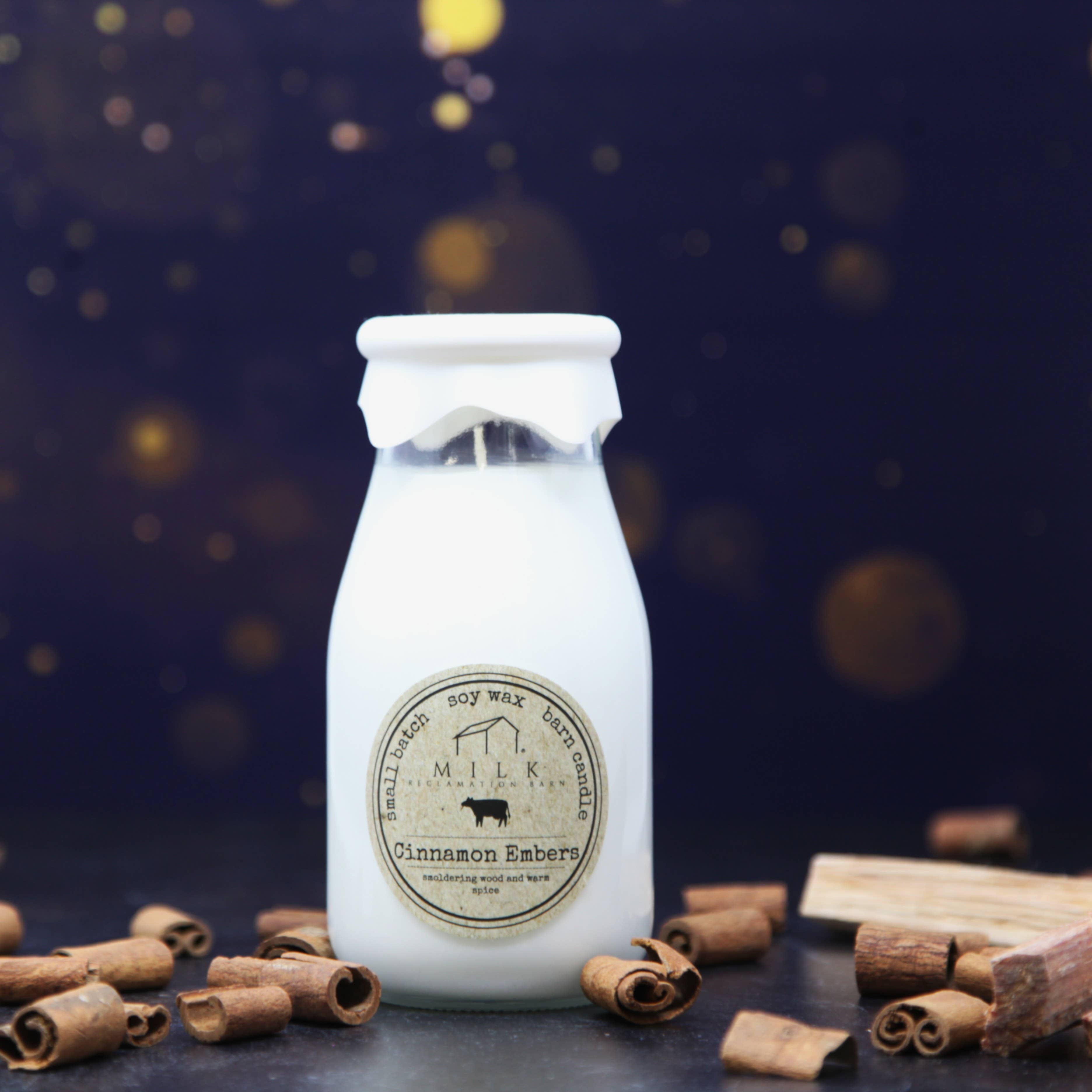 Milk Reclamation Barn - Wholesale Jar/Filled Candle - Milk Bottle Candle 13 oz63