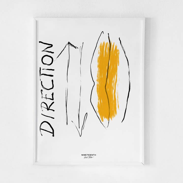 Direction - Original Digital Art Print for wholesale by Isabella Pistillo