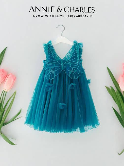 Annie & Charles – wholesale Dress – Baby – Annie & Charles® tulle dress PAPILLON1