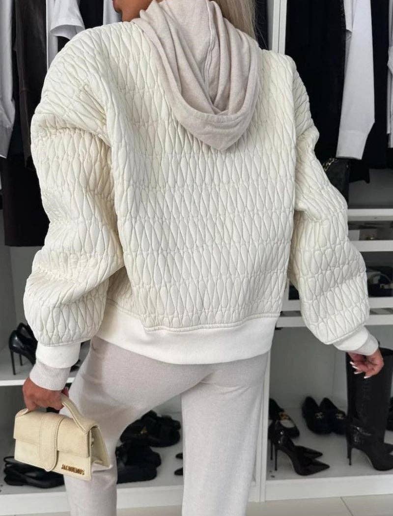 safistyle - Vente Bombers – femme - Blouson aviateur matelassé à fermeture éclair1