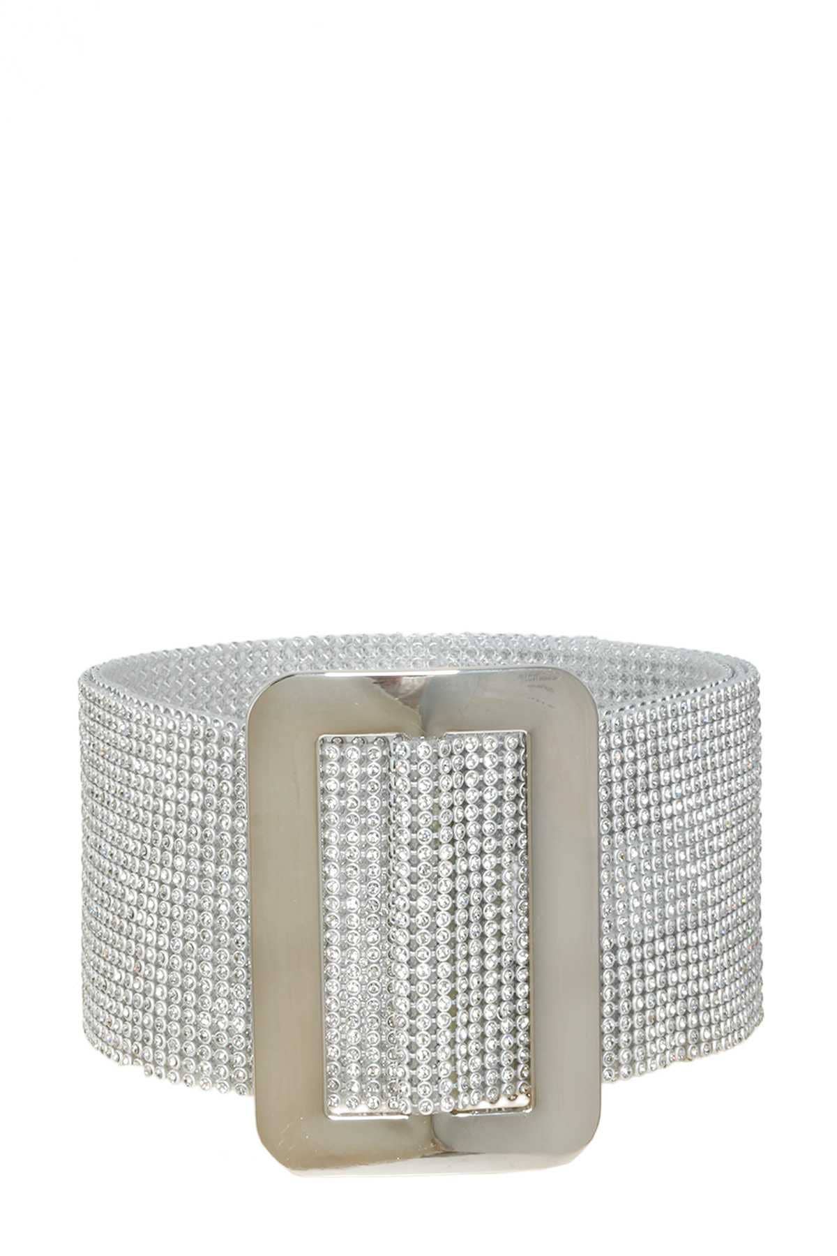 Shop Neighbors - Wholesale Riem - Dames - Brede riem met volledige strass-pave-riem1