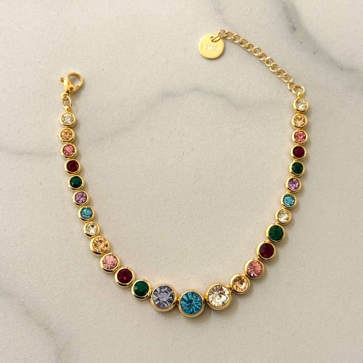 Sabrina Stainless Steel Tennis Bracelet and other Purchase Wholesale palline tennis. Free Returns & Net 60 Terms on Faire trending on Faire.