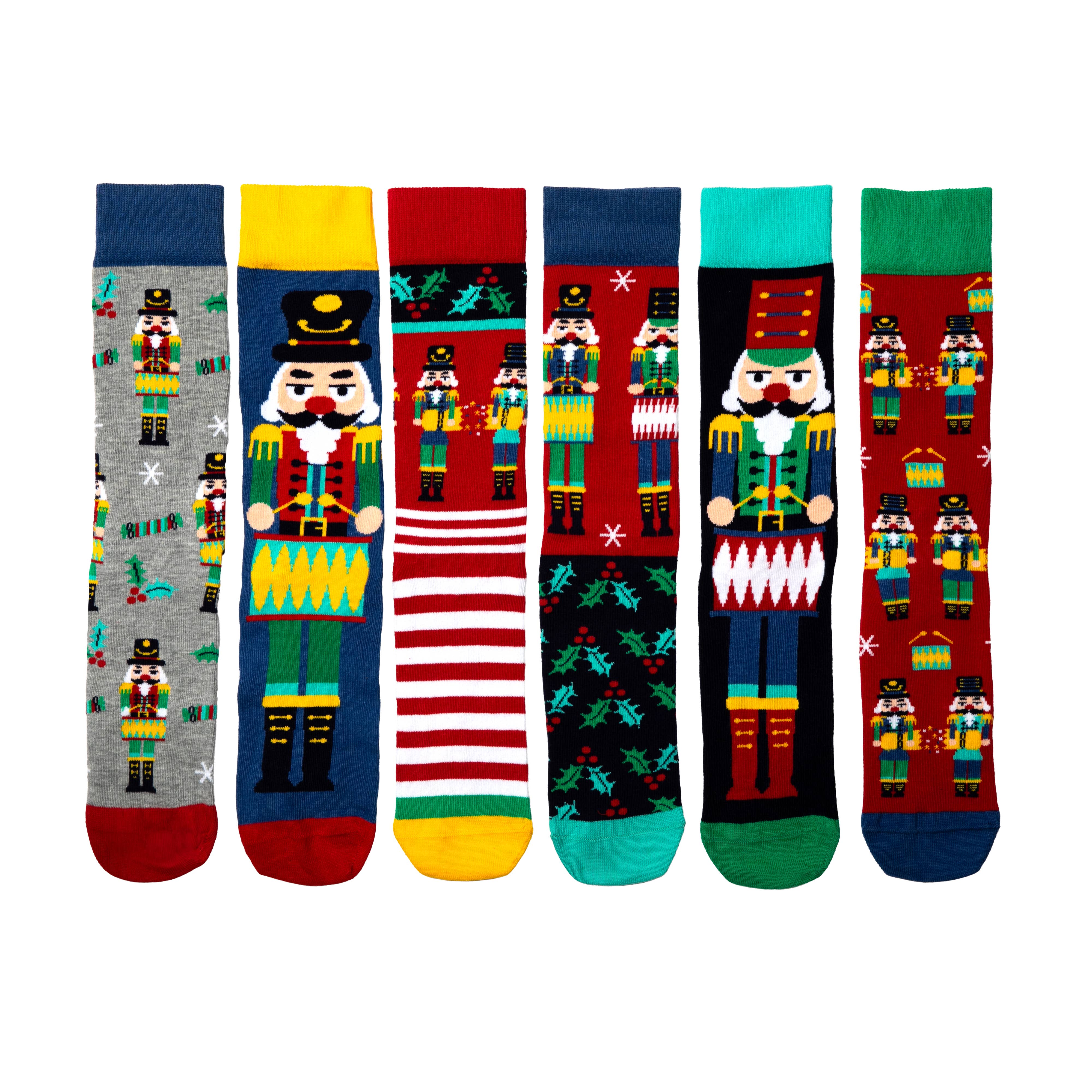 Sock Academy – wholesale Socks – Unisex – CRACKIN' CHRISTMAS | 6 Odd Socks Gift Box - United Oddsocks3