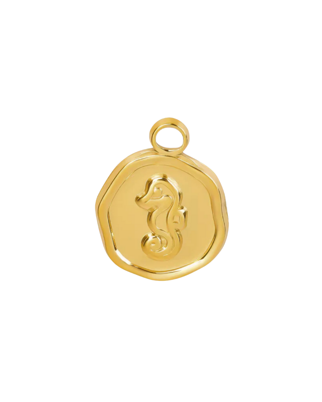 Coco Luna Collection - Wholesale Individual Charm/Pendant - White & Gold Ocean Life - Make A Charm Bracelet or Necklace11