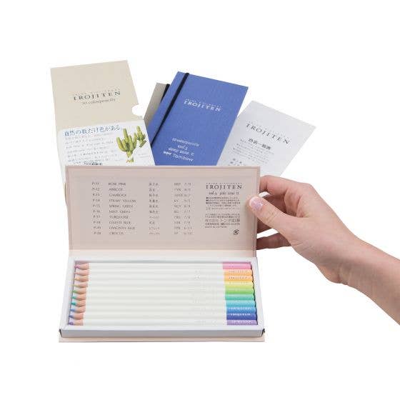 Tombow - Wholesale Colored Pencil - Irojiten Colored Pencil Dictionary Set - Woodlands