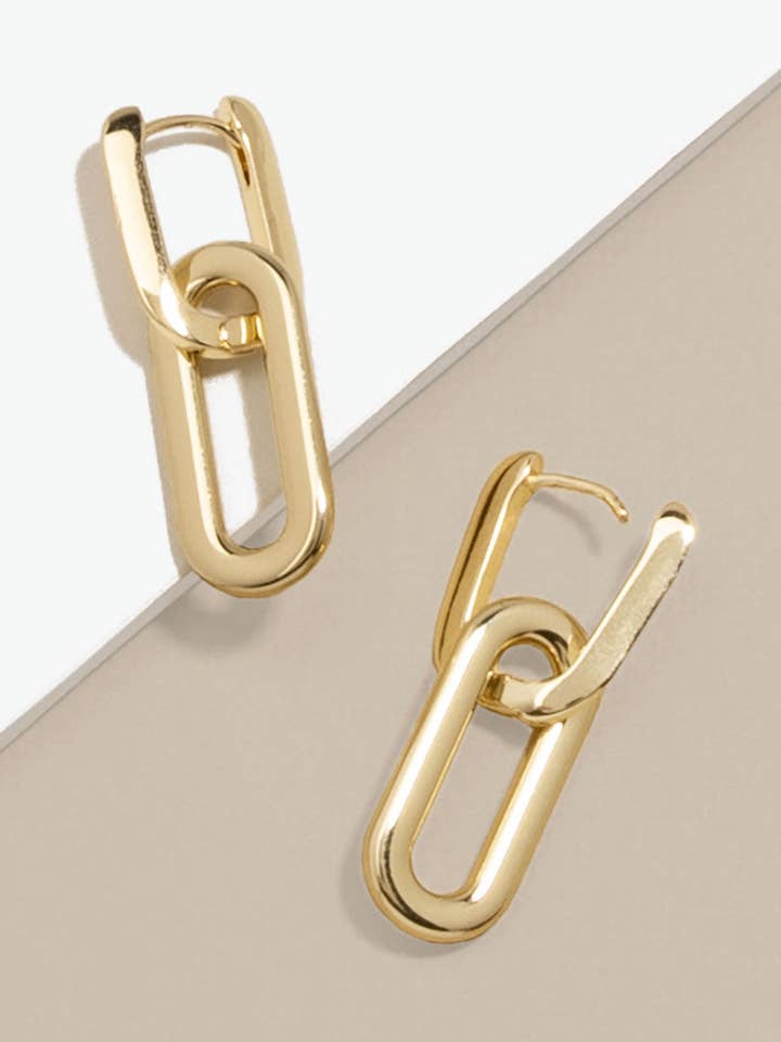 2 in 1 style cable link drop earring
for wholesale by ZENZII Jewelry