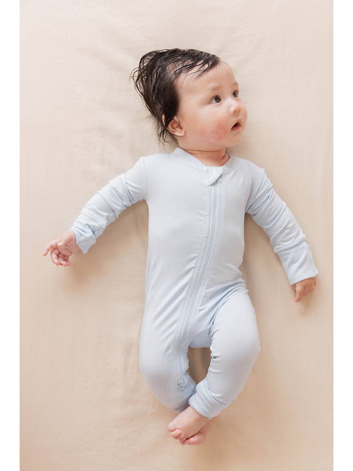 WildBird - Wholesale Sleepsuit - Baby - Dove - CloudBlend™ Footless Pajamas1