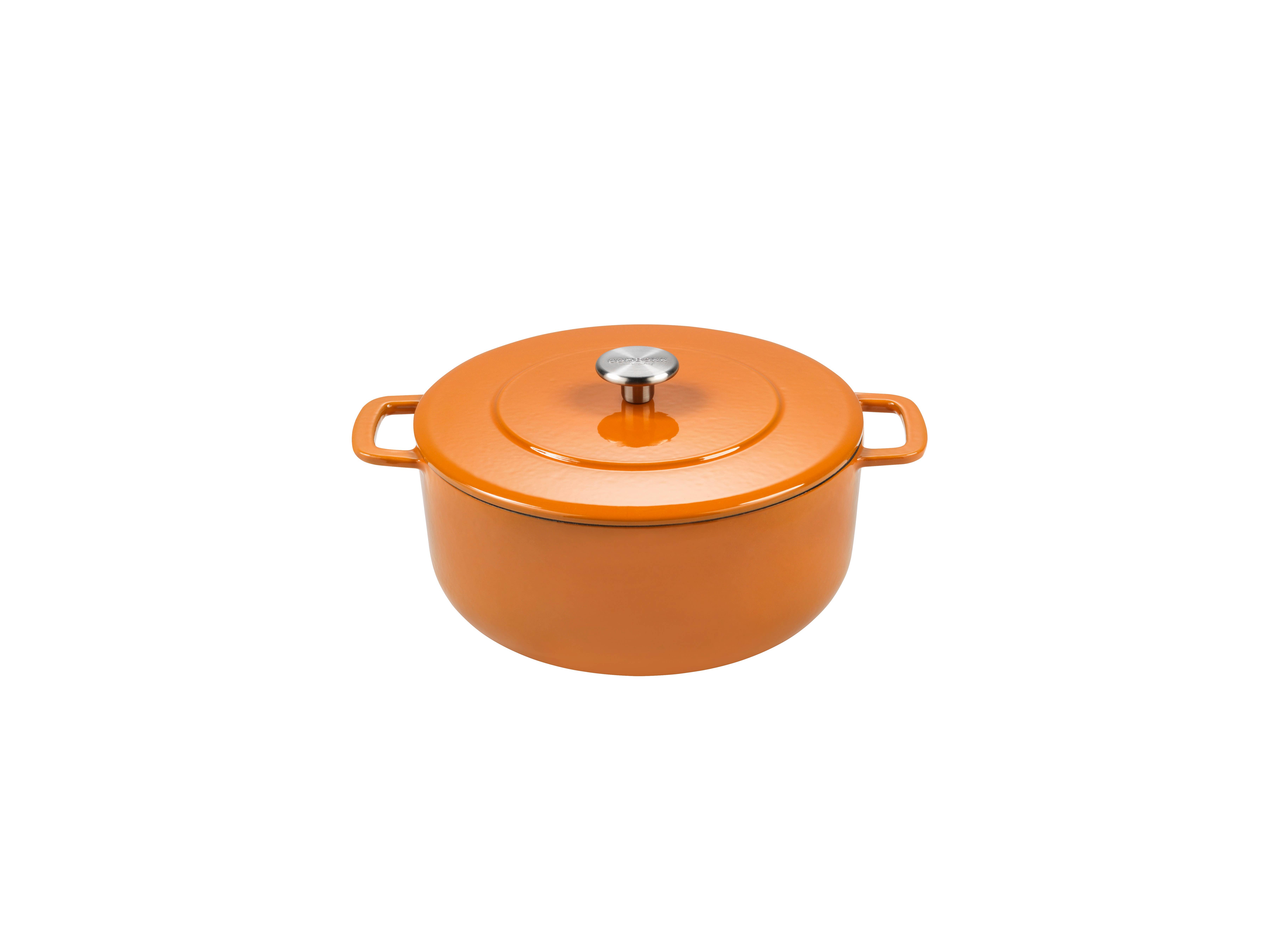 Combekk - Vente Marmites - Combekk Sous-Chef Cocotte en fonte orange 24 cm4