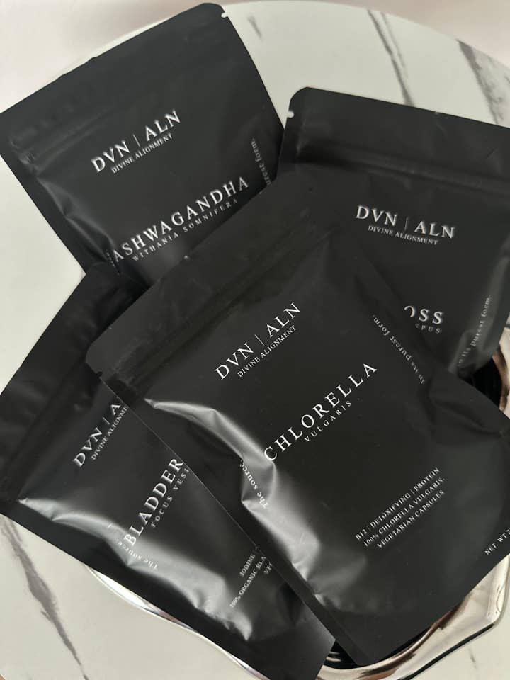 ORGANIC ASHWAGANDHA CAPSULES | WITHANIA SOMNIFERA for wholesale by DVN ALN | Divine Alignment