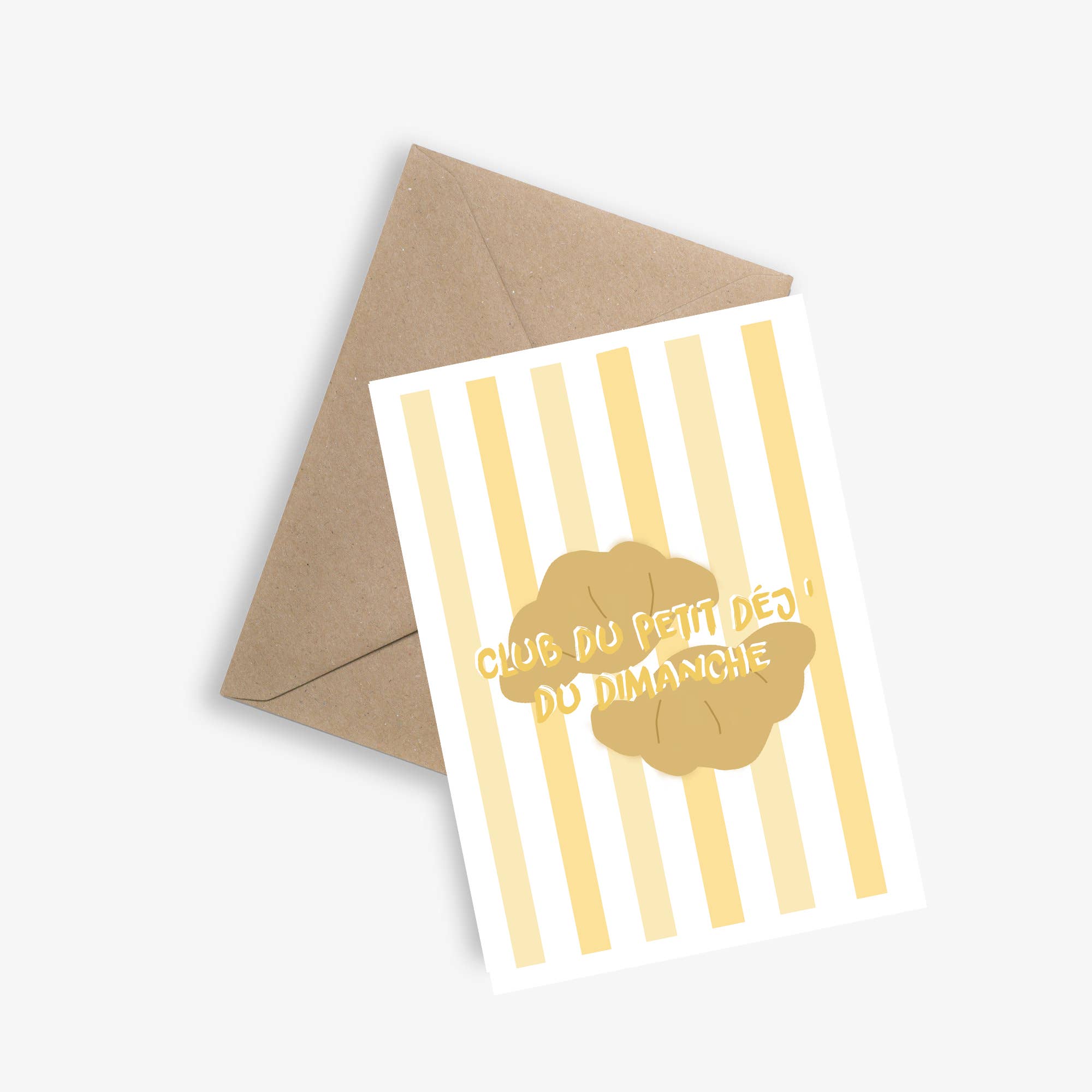 LE PAPIER GRAPHIQUE - Wholesale Everyday Greeting Card - Simple Card and Poster - Breakfast Club