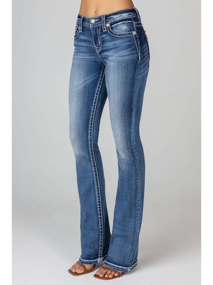 Miss Me - Wholesale Jeans - Women's - M9193B - Mid-Rise Boot