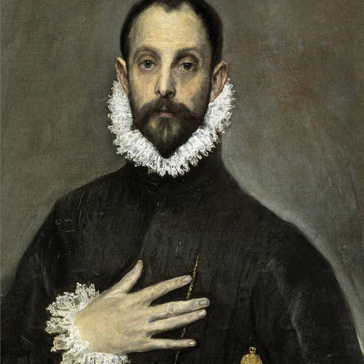 Un chevalier avec la main sur la poitrine, 1580 pour la vente par The Retrospect Group Collection