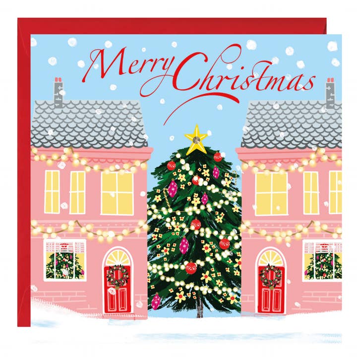 Snowy Scene Julkort för wholesale av Lottie Simpson