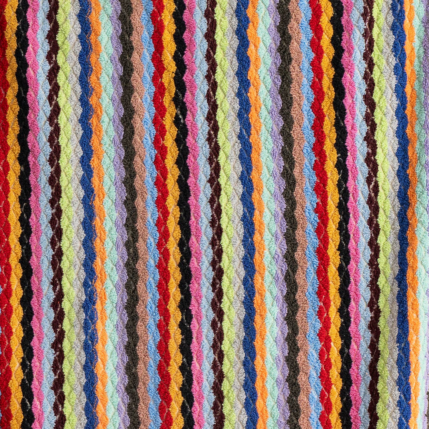 Kikoya - Vendita all'ingrosso Asciugamani da bagno - Asciugamani da bagno turchi a zigzag fatti a mano Pompom Decorazione rustica5