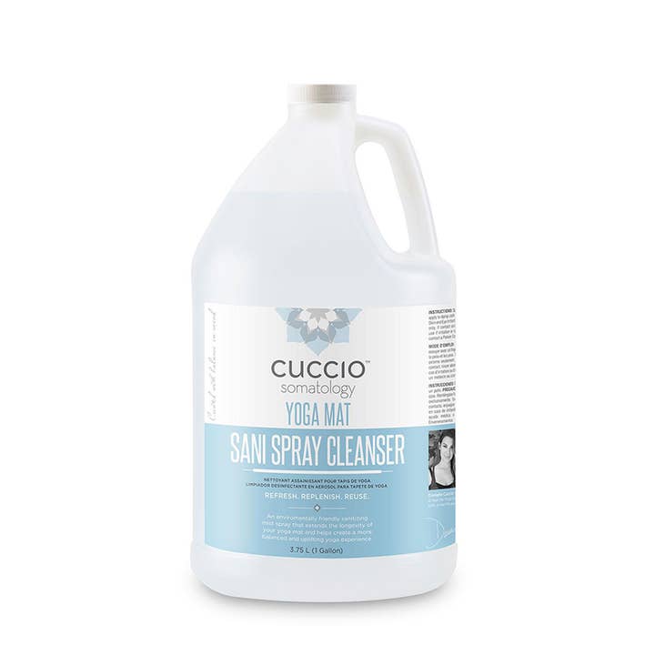 Cuccio - Wholesale Yoga Mat Cleaner - YOGA MAT SANI SPRAY CLEANSER3