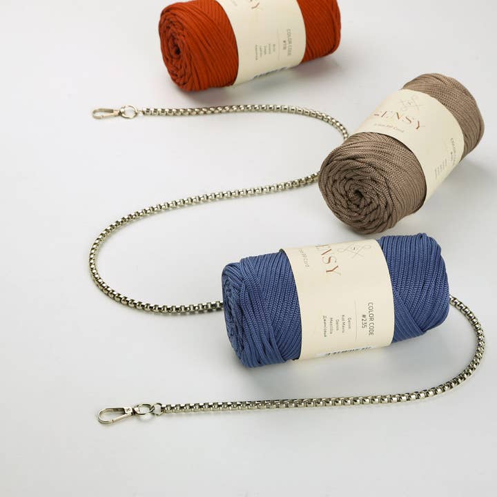 Sensy – Engroshandel Taskerem - Unisex – Metal kæderem - kasseformet2