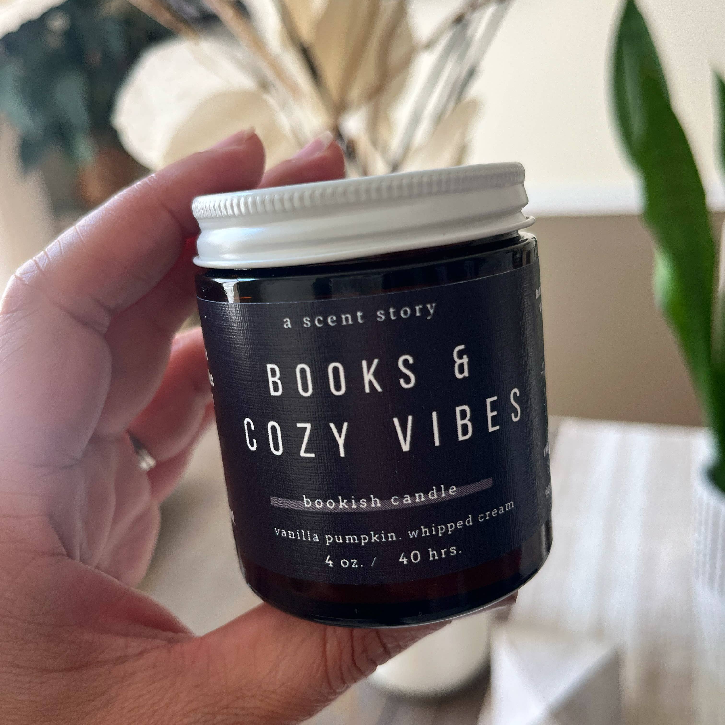A Scent Story Candle Co – wholesale Jar/filled candle – Books & Cozy Vibes -  Bookish Candle | Book Themed Candle7