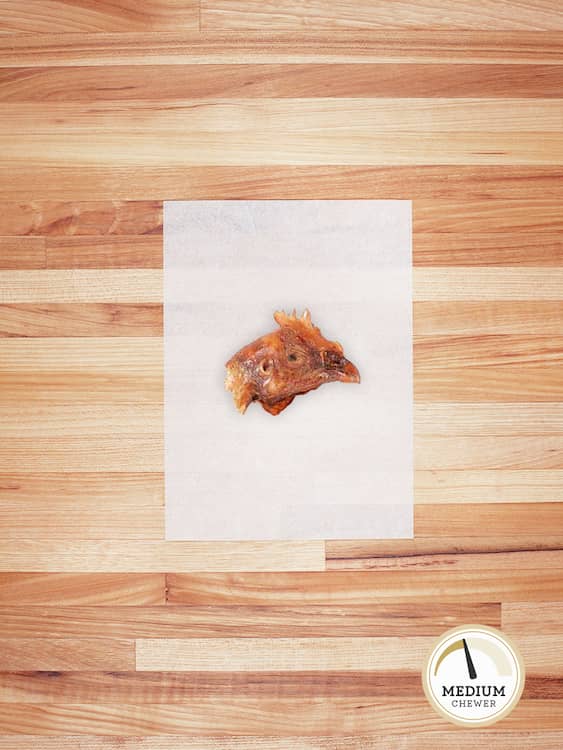 Bulk Chew: Chicken Head - All-Natural for wholesale by Farm Hounds