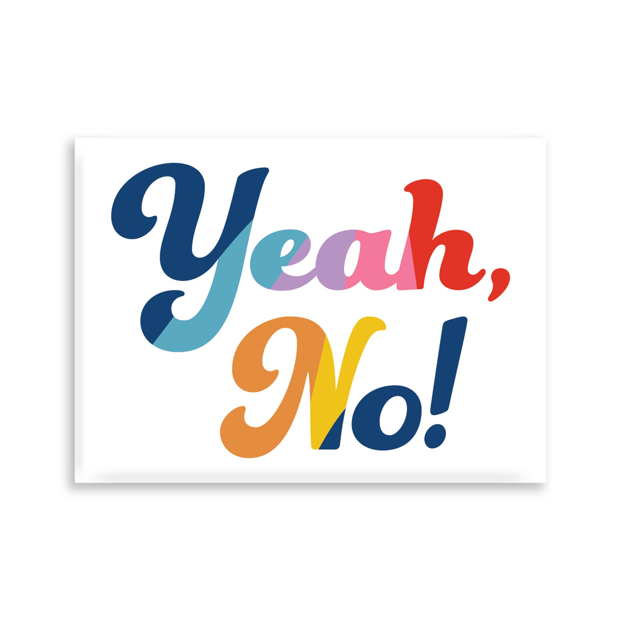 Nice Enough Stickers - Wholesale Magnet - Yeah No - Magnet