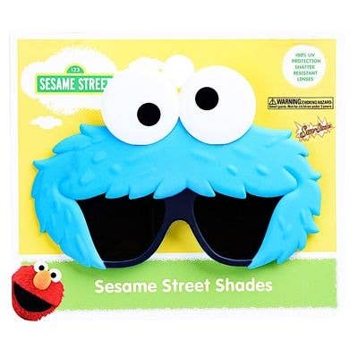 H2W dba Sun-Staches - Wholesale Sunglasses - Kids - Officially Licensed Lil' Characters Cookie Monster Sun Stach1