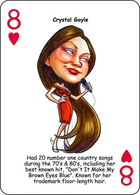 Midwest Novelty / Parody Productions - Wholesale Playing Cards - Country Music Legends Playing Cards3