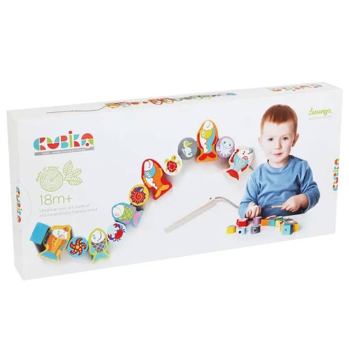 Fädelspielzeug zum Angeln | Spielzeug zum Schnüren | Spielzeug aus Holz für den Großhandel von Wooden Toys